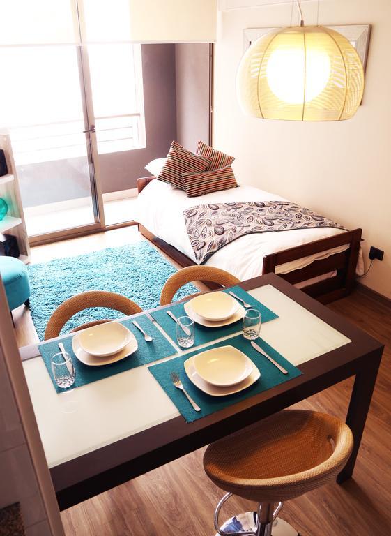 Plaza San Isidro Appartement Santiago Kamer foto