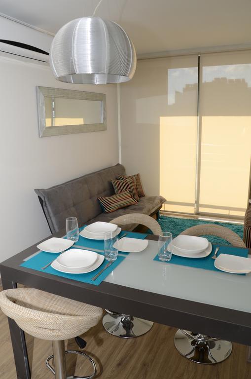 Plaza San Isidro Appartement Santiago Kamer foto