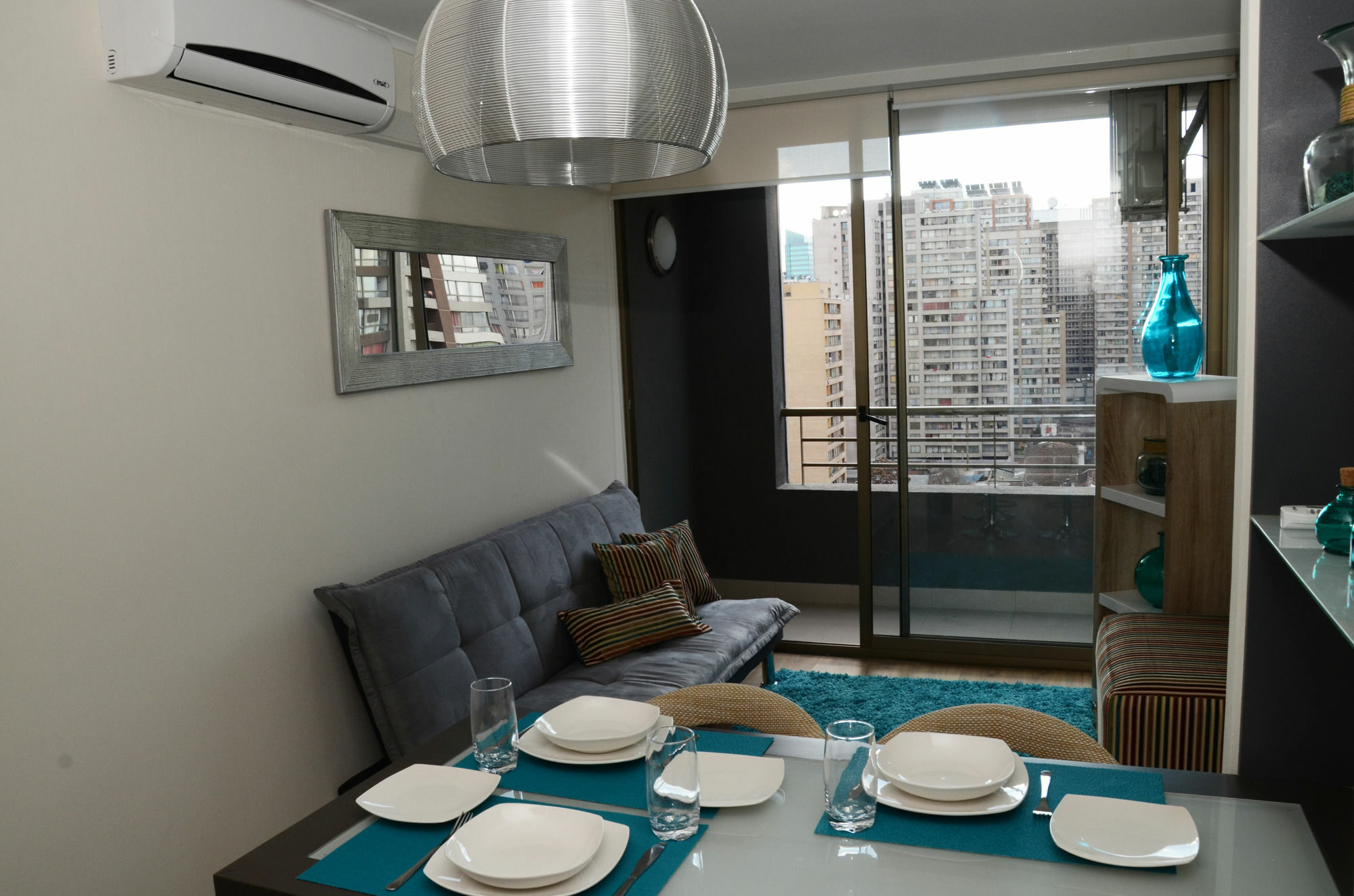 Plaza San Isidro Appartement Santiago Buitenkant foto