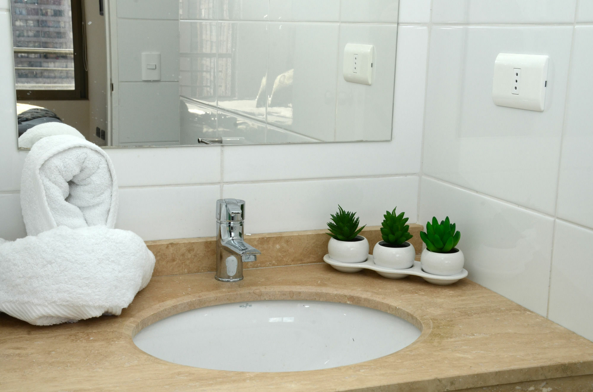 Plaza San Isidro Appartement Santiago Buitenkant foto